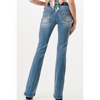 Grace in LA Grace in LA Simple Stitch Boot Cut Jeans