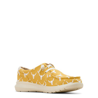 Ariat Ariat Doodle Steer Head Hilo - Mustard