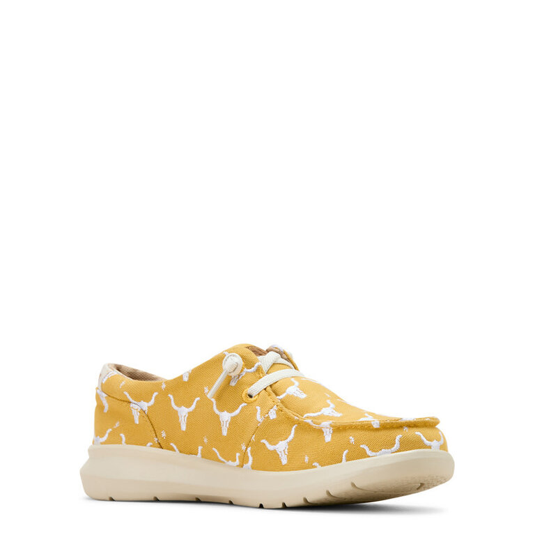 Ariat Ariat Doodle Steer Head Hilo - Mustard