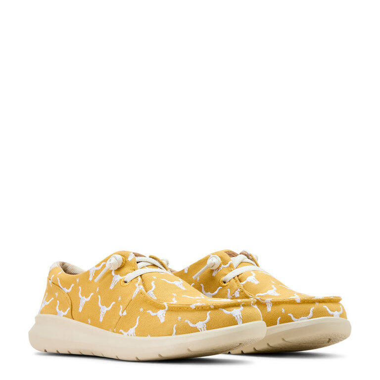 Ariat Ariat Doodle Steer Head Hilo - Mustard