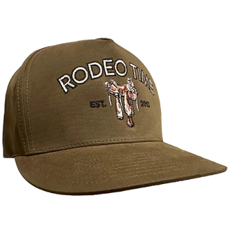 Rodeo Time Rodeo Time Seat Rig Waxed Canvas Cap - Olive