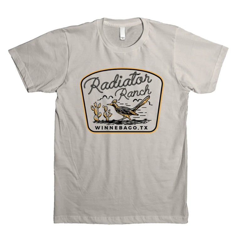 Rodeo Time Rodeo Time Road Runner S/S Tshirt - Cream
