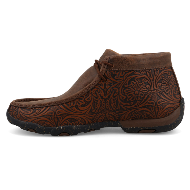 Twisted X Twisted X Chukka Driving Moc - Tooled Brown