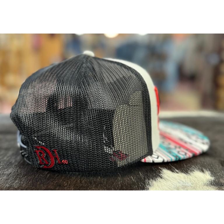Red Dirt Hat Co Red Dirt Hat Co Tribal Cap - White/Black Panel