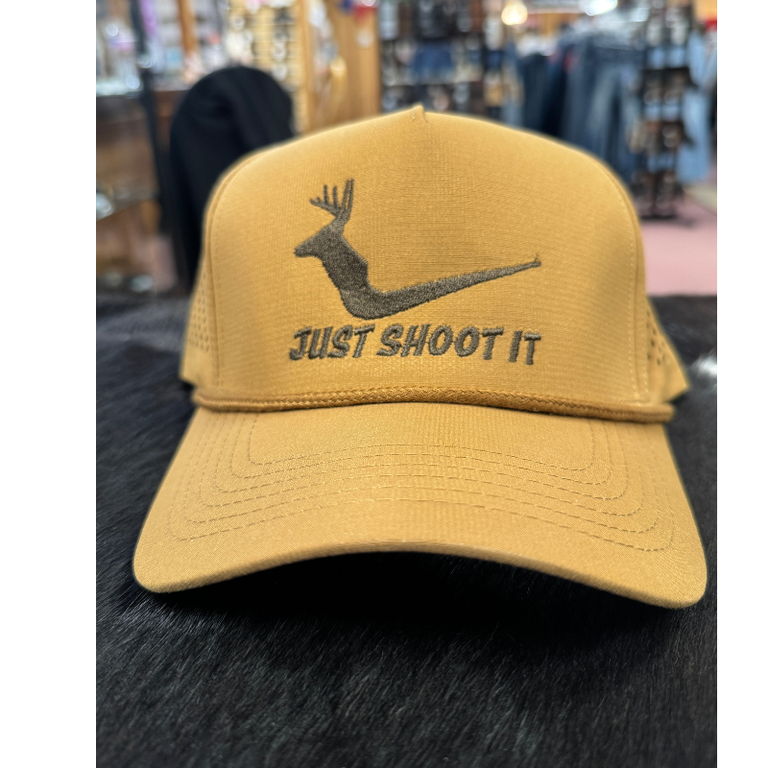 Cactus Alley Hat Co Cactus Alley Just Shoot It Cap - Caramel