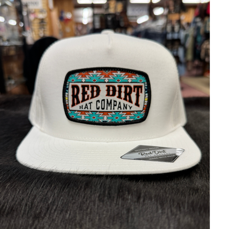 Red Dirt Hat Co Red Dirt Hat Co Boss Hog Cap - White