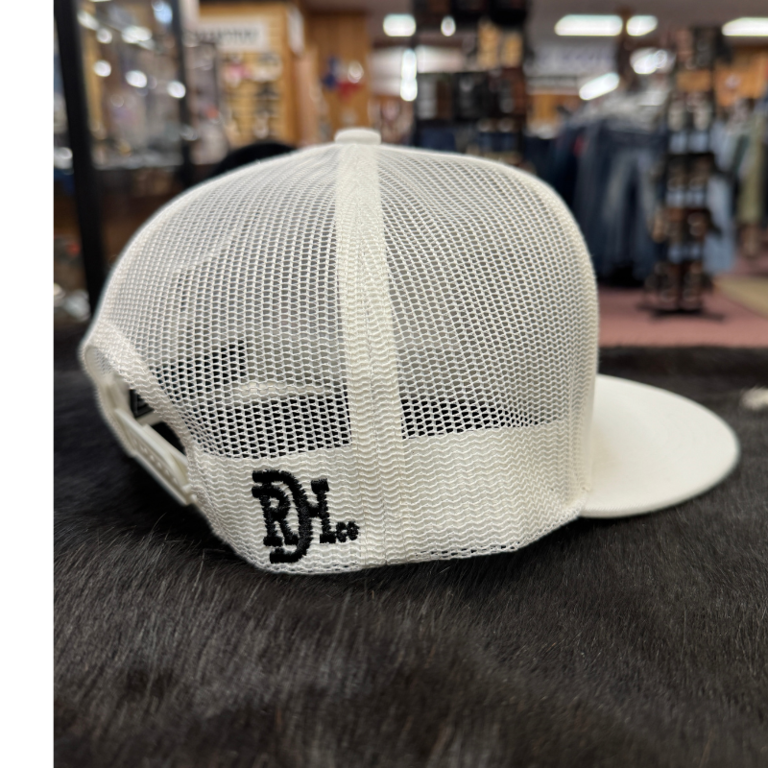 Red Dirt Hat Co Red Dirt Hat Co Boss Hog Cap - White