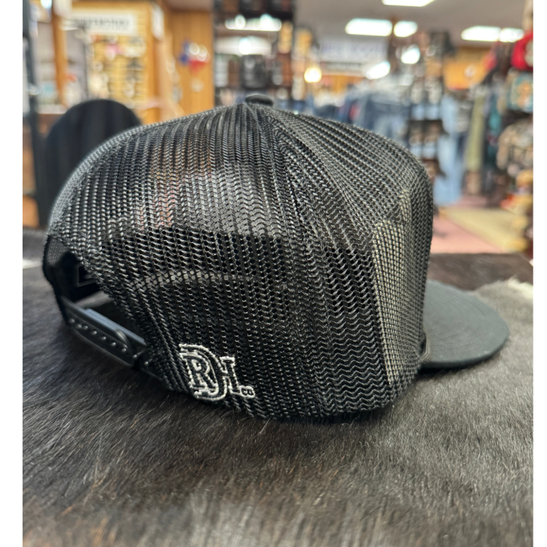 Red Dirt Hat Co Red Dirt Hat Co "The Brand" Cap - Black/Black