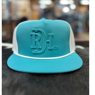 Red Dirt Hat Co Red Dirt Hat Co "The Brand" Cap - Teal/White