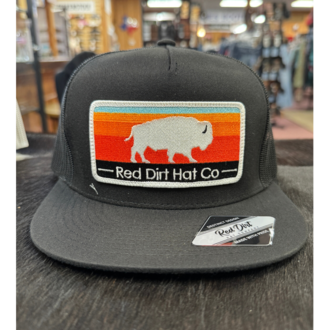 Red Dirt Hat Co Red Dirt Hat Co Picking The Boone Cap - Black/Black