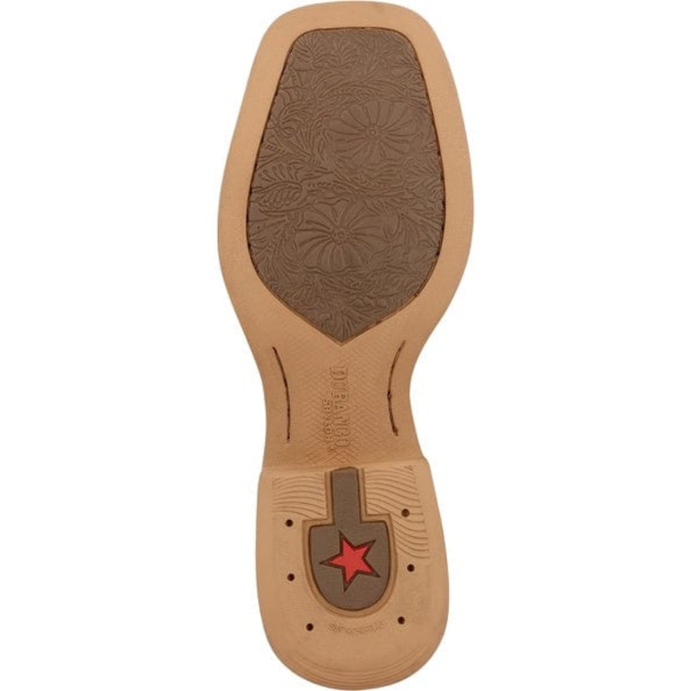 Durango Durango Westward Western Boot - Honey Tan/Metallic Peach