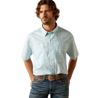 Ariat Ariat VentTek S/S Shirt - Blue