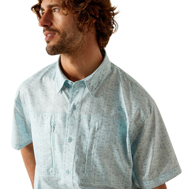 Ariat Ariat VentTek S/S Shirt - Blue