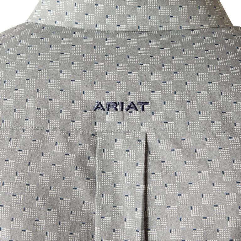 Ariat Ariat Wrinkle Free Obert S/S Shirt - Grey