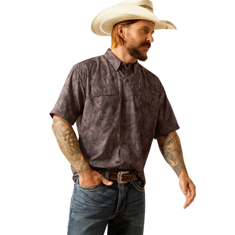 Ariat Ariat VentTek Outbound S/S Shirt - Nine Iron