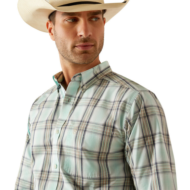 Ariat Ariat Pro Corban Fitted L/S Shirt - Mint