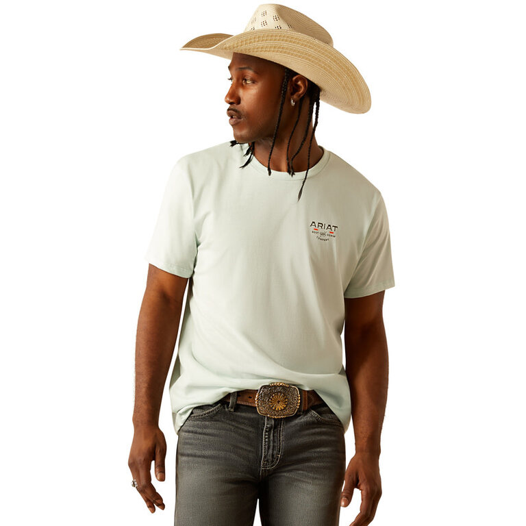 Ariat Ariat Lucky Shoe S/S Tshirt - Glacier