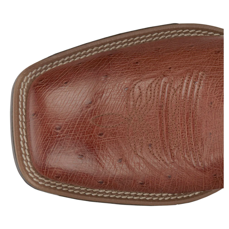 Justin Justin Roswell 11" Smooth Ostrich Western Boot