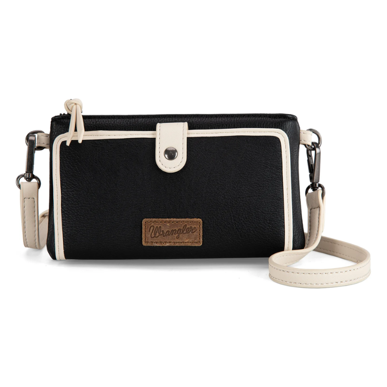 Wrangler Wrangler Crossbody Wallet - Black