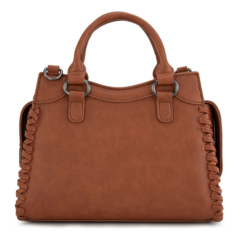 Wrangler Wrangler Carry-All Whipstitch Tote/Crossbody - Brown