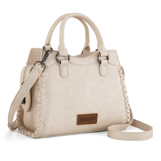 Wrangler Wrangler Carry-All Whipstitch Tote/Crossbody - Tan