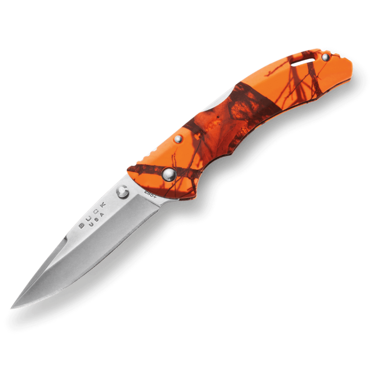 Buck Buck 285 Bantam Knife - Mossy Oak Orange Blaze