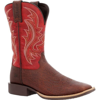 Durango Durango Shyloh OTH 11" Western Boot - Mahogany And Dynamite Red
