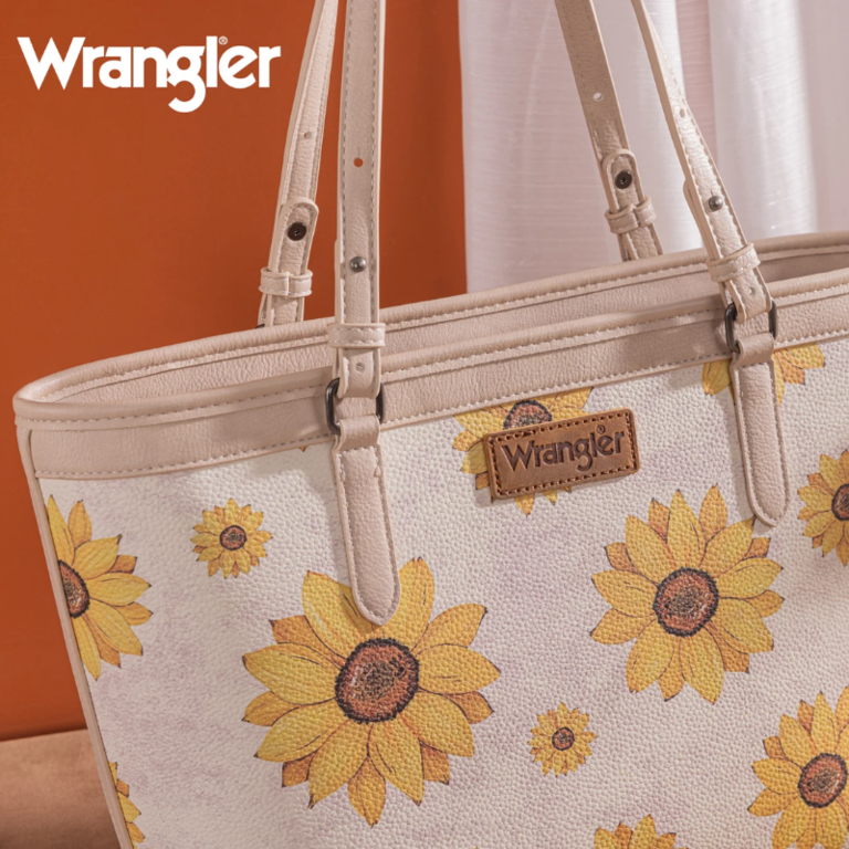 Wrangler Wrangler Sunflower Print Tote - Beige