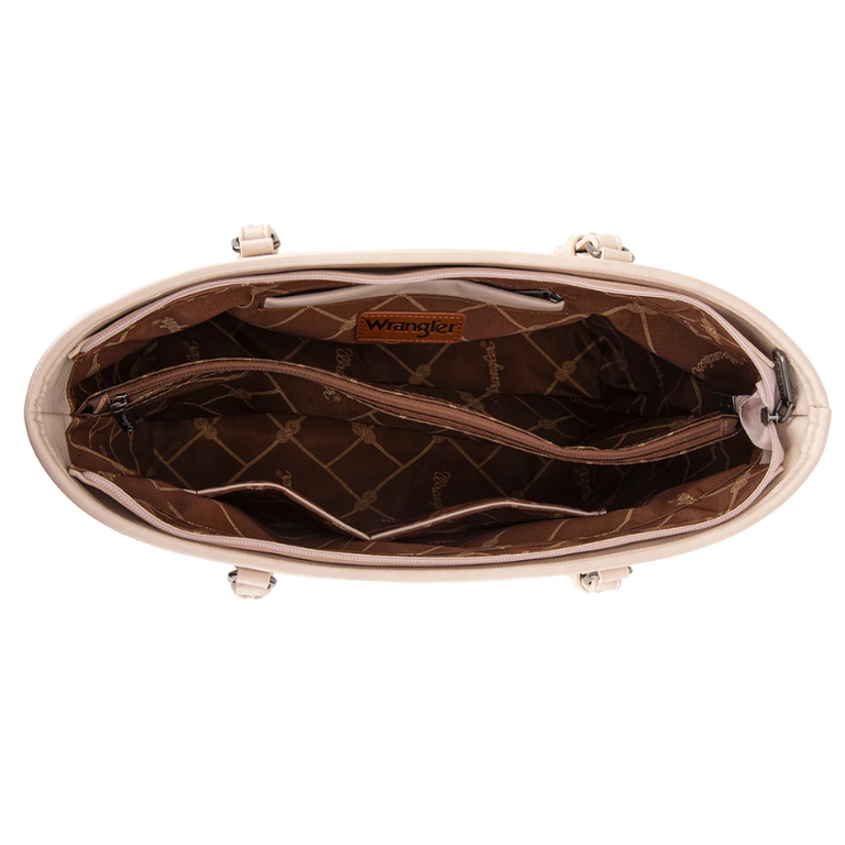 Wrangler Wrangler Sunflower Print Tote - Beige