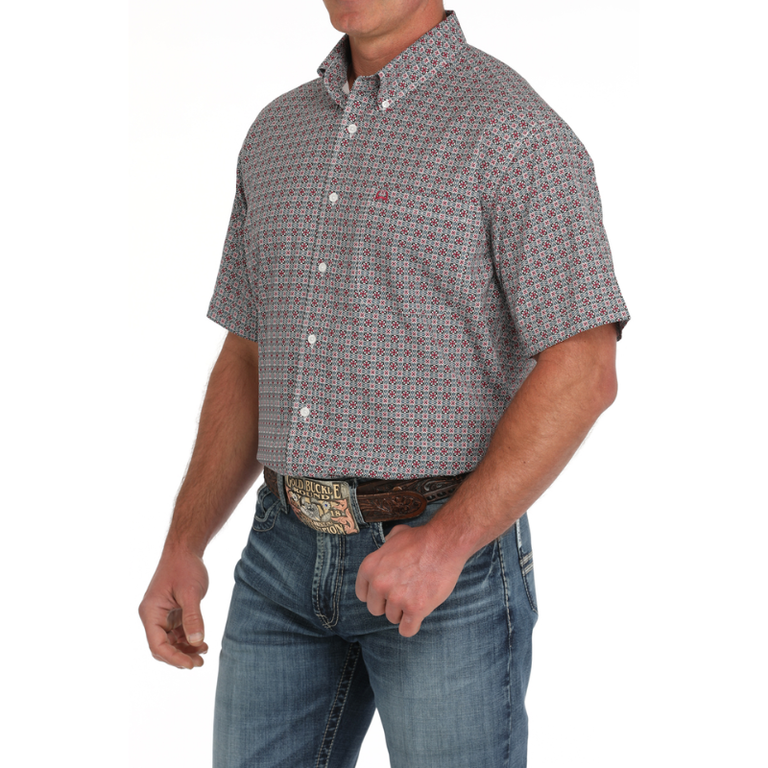 Cinch Cinch ArenaFlex S/S Shirt - Black/Pink