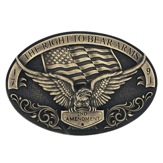 Montana Silversmiths Montana Silversmiths Soaring Eagle Arms Attitude Buckle
