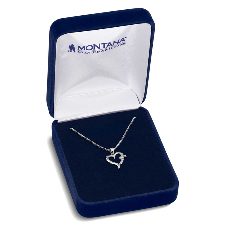 Montana Silversmiths Montana Silversmiths With Love Heart Necklace