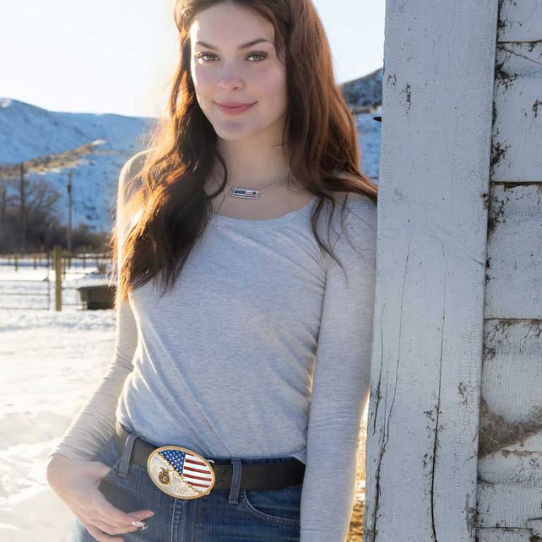 Montana Silversmiths Montana Silversmiths Living To Serve FFA Necklace