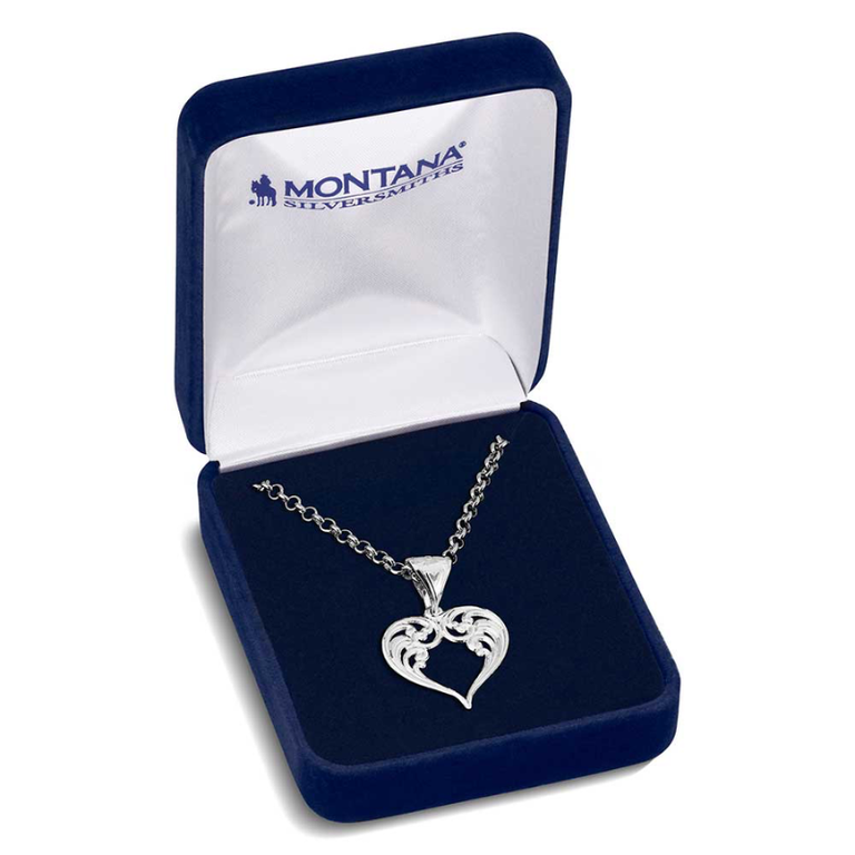 Montana Silversmiths Montana Silversmiths Out West Heart Necklace