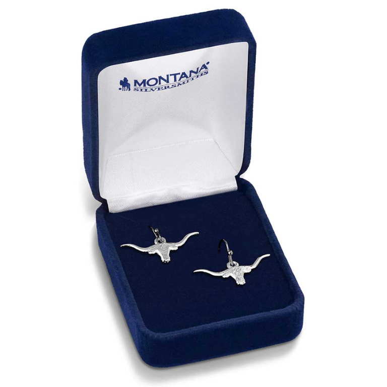 Montana Silversmiths Montana Silversmiths Out West Longhorn Earrings