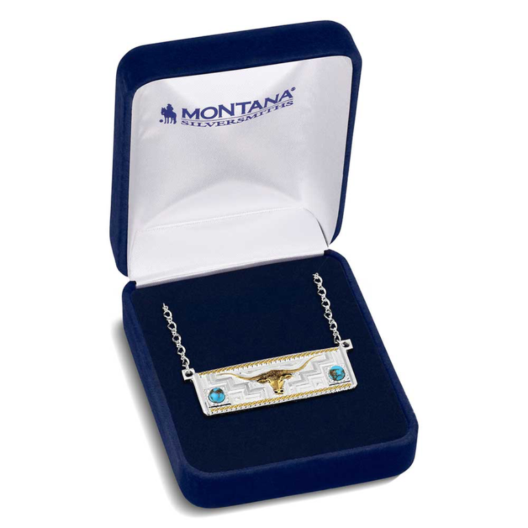 Montana Silversmiths Montana Silversmiths Longhorn Trails Necklace
