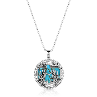 Montana Silversmiths Montana Silversmiths Strength Of The Thunderbird Necklace