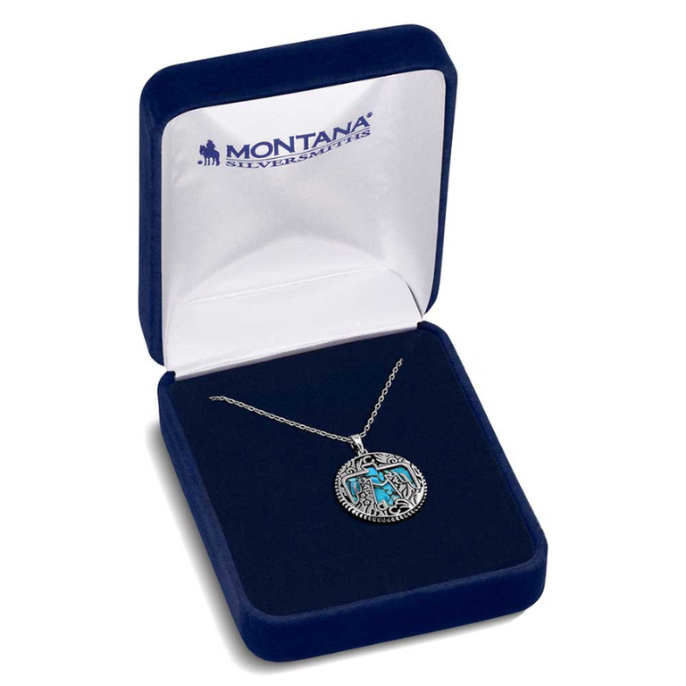 Montana Silversmiths Montana Silversmiths Strength Of The Thunderbird Necklace