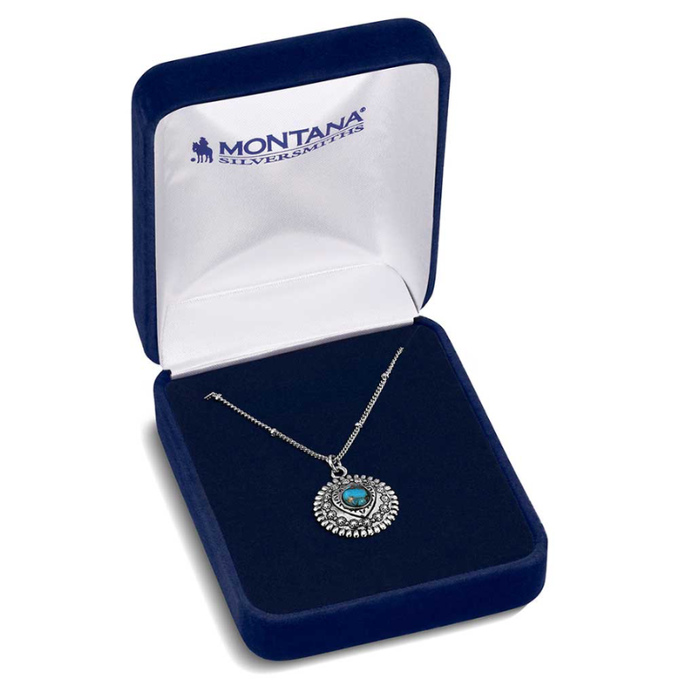 Montana Silversmiths Montana Silversmiths Love For You Turquoise Necklace