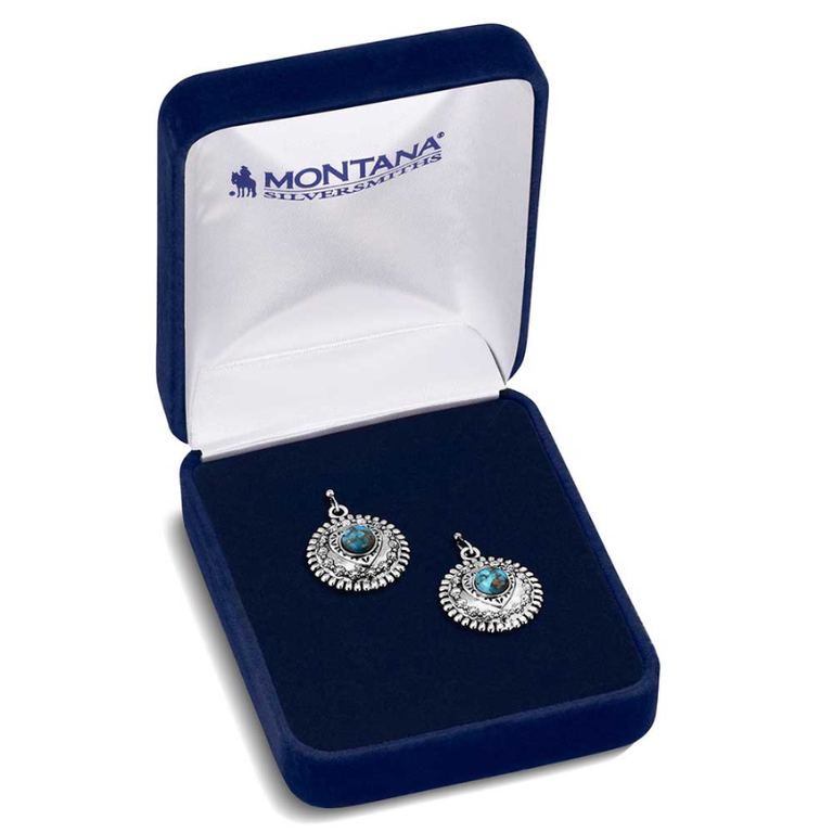 Montana Silversmiths Montana Silversmiths Love For You Turquoise Earrings