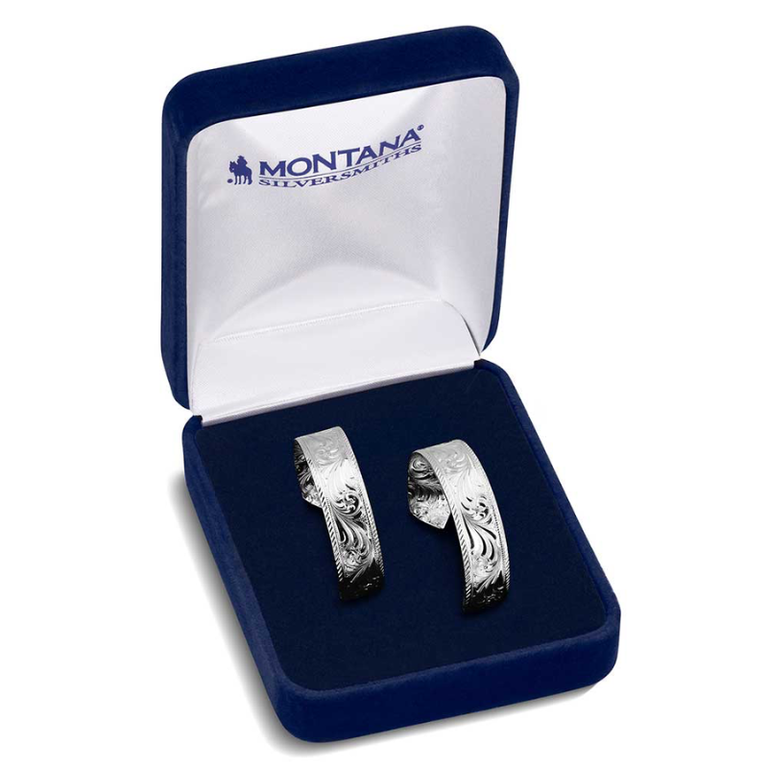 Montana Silversmiths Montana Silversmiths Out West Hoop Earrings