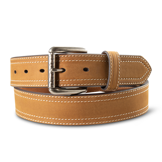 Ariat Ariat Double Stitch Work Belt - Medium Brown