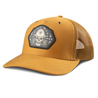 Ariat Ariat Skull Patch Cap - Tan
