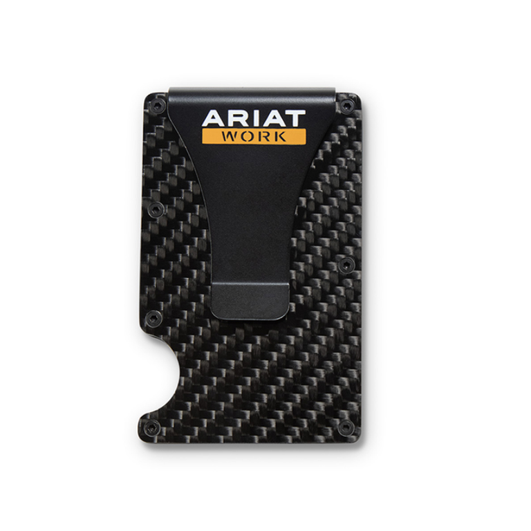 Ariat Ariat Work Utility Carbon Fiber Wallet - Black