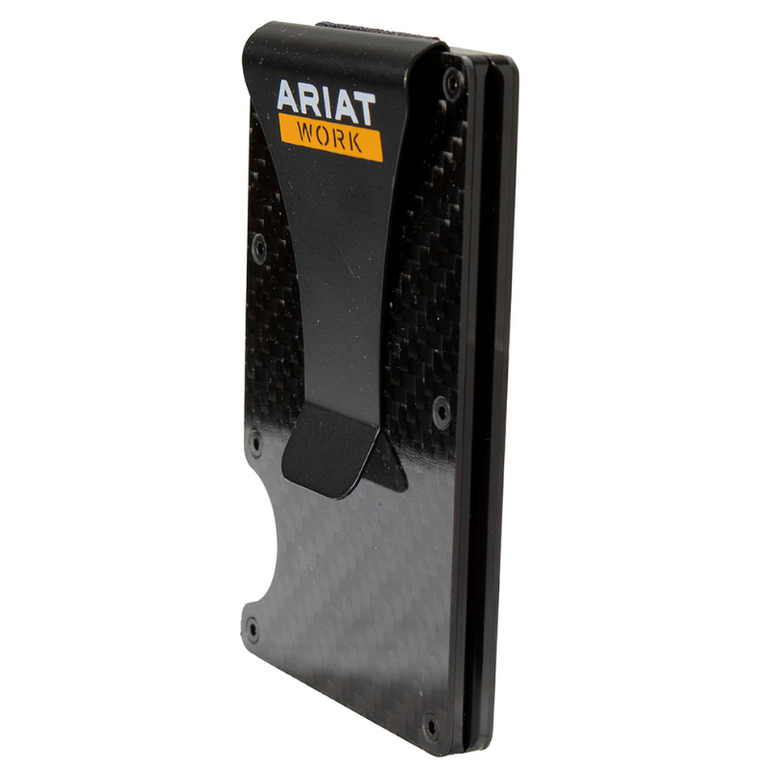 Ariat Ariat Work Utility Carbon Fiber Wallet - Black