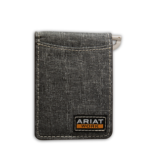 Ariat Ariat Work Bifold Money Clip - Grey