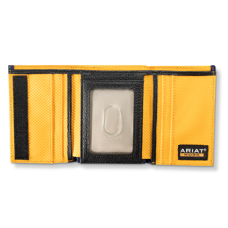 Ariat Ariat Work Trifold Roughneck Wallet - Blue