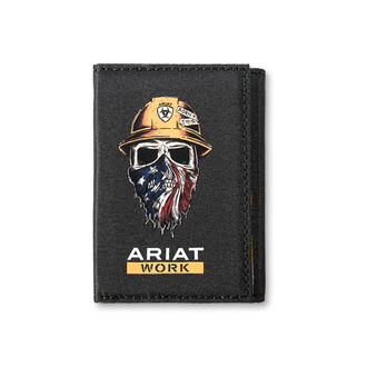 Ariat Ariat Work Trifold Wallet - Black