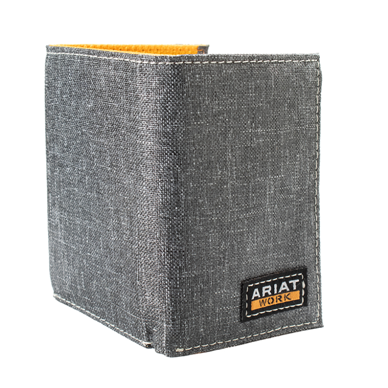 Ariat Ariat Work Trifold Wallet - Grey