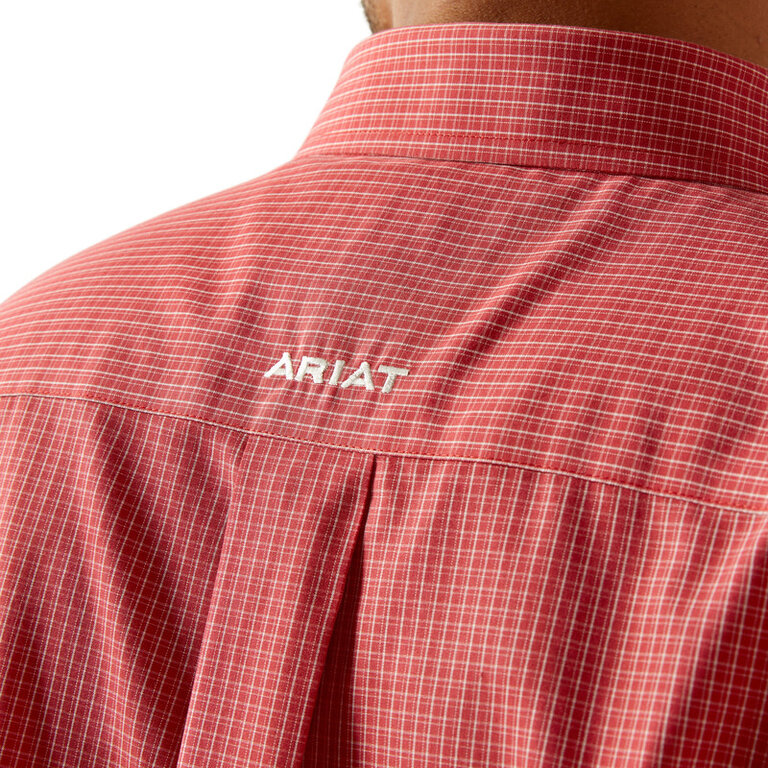 Ariat Ariat Duncan Wrinkle Free S/S Shirt - Red
